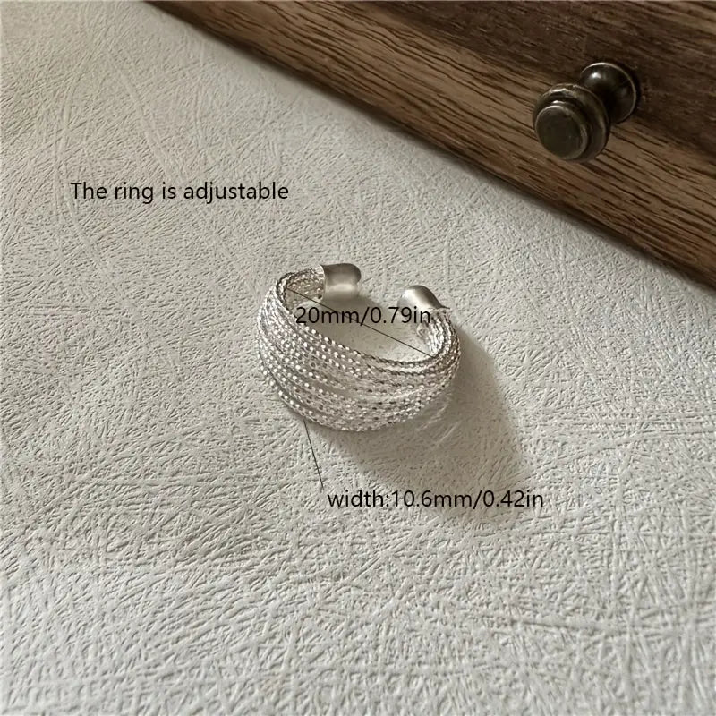 Opening Adjustable All-match Ring